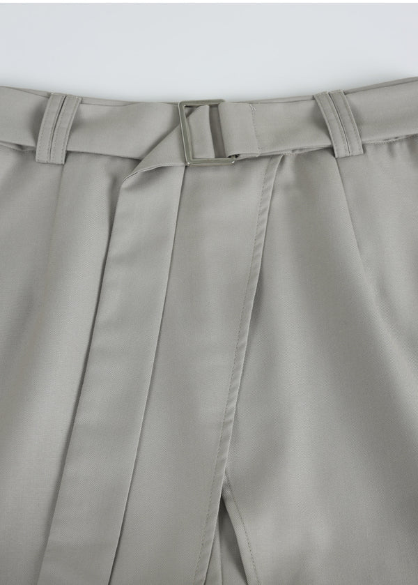 Helia Belt-Wrap Maxi Skirt