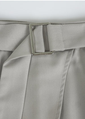 Helia Belt-Wrap Maxi Skirt