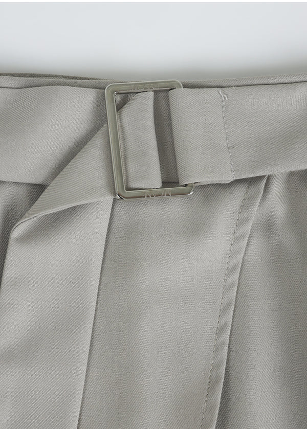 Helia Belt-Wrap Maxi Skirt