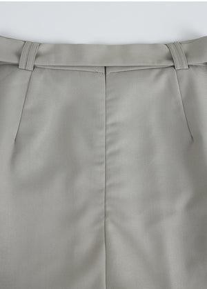 Helia Belt-Wrap Maxi Skirt