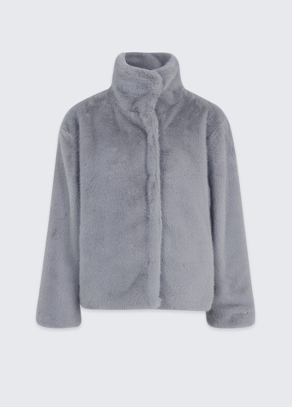 Hiba Fur Jacket - Mini Bag Setup