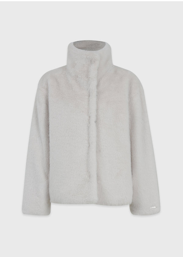 Hiba Fur Jacket - Mini Bag Setup