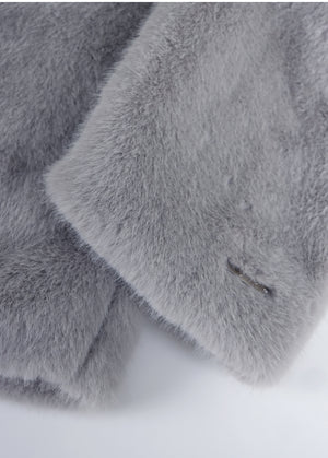 Hiba Fur Jacket - Mini Bag Setup