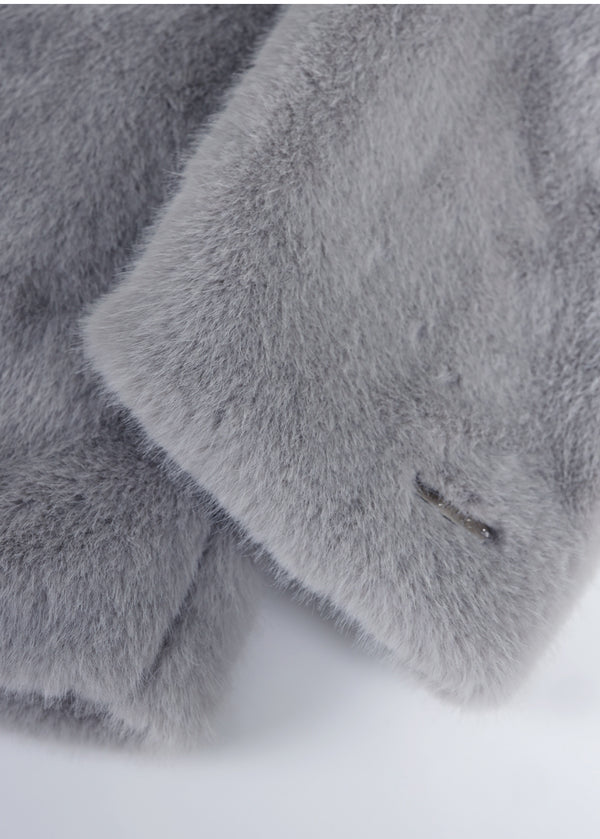 Hiba Fur Jacket - Mini Bag Setup