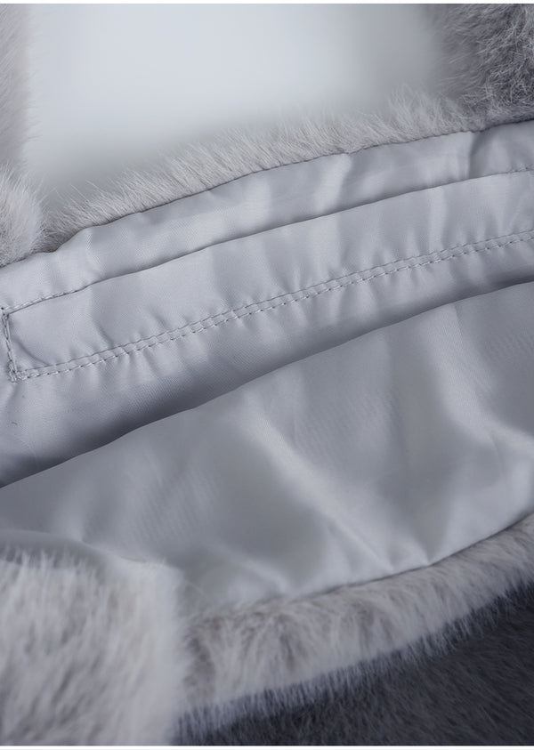 Hiba Fur Jacket - Mini Bag Setup