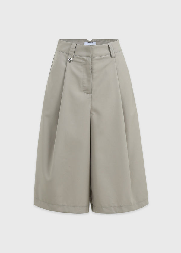 Hugh Wide Bermuda Pants
