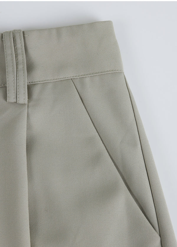 Hugh Wide Bermuda Pants