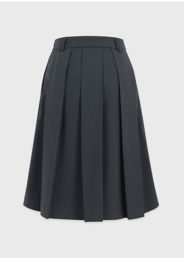 Jovie Pintuck Midi Skirt