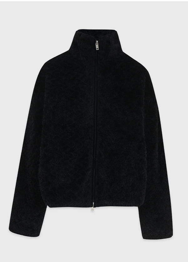 Kali Shearing Zip-up Jumper