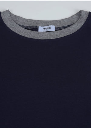 Koa Layered Wool-Tencel Tee