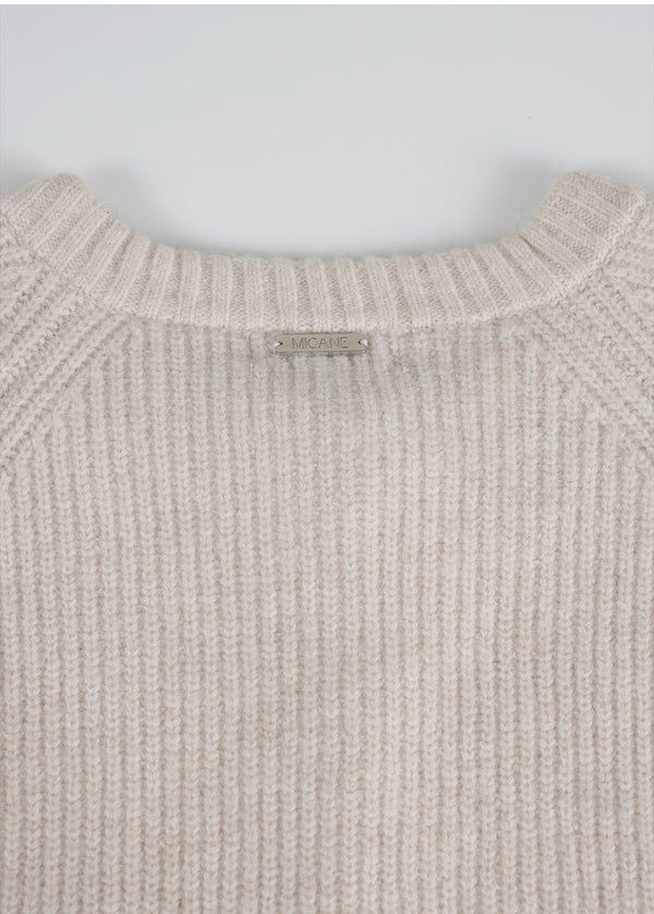 Lacie Wool Knit Cardigan