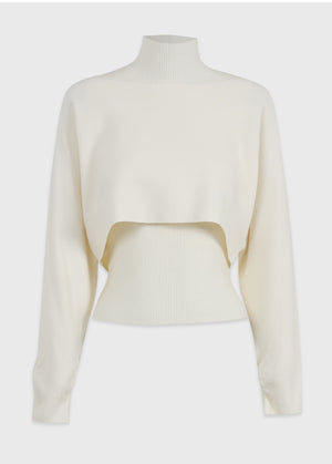 Lavina Sleeveless-Boat Neck Knit Setup