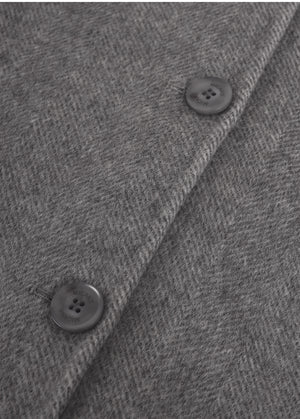 Levi Handmade Wool Half Coat