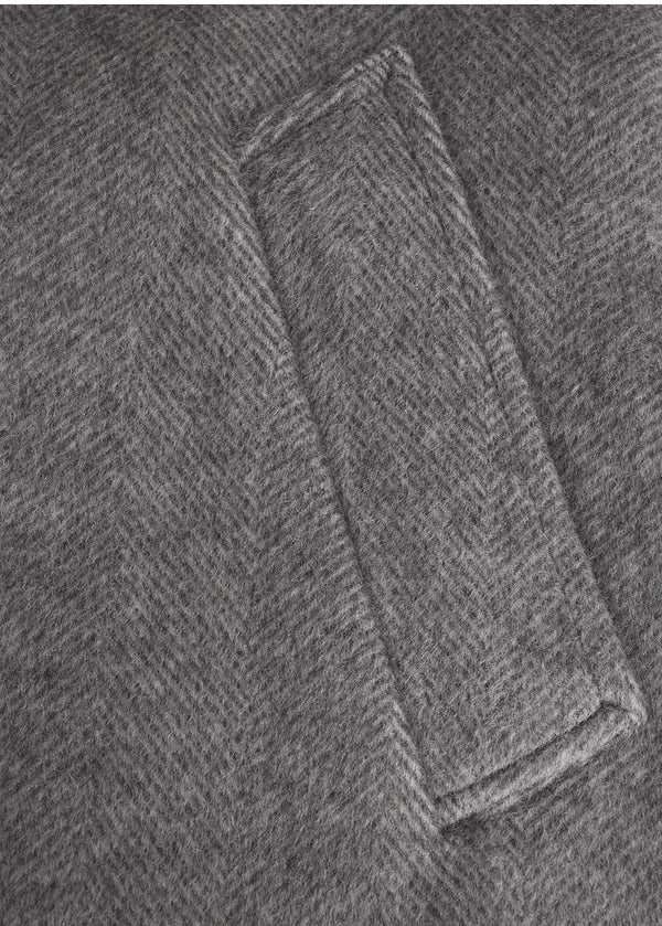 Levi Handmade Wool Half Coat