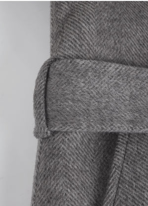 Levi Handmade Wool Half Coat