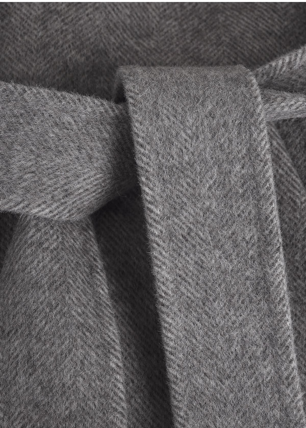 Levi Handmade Wool Half Coat