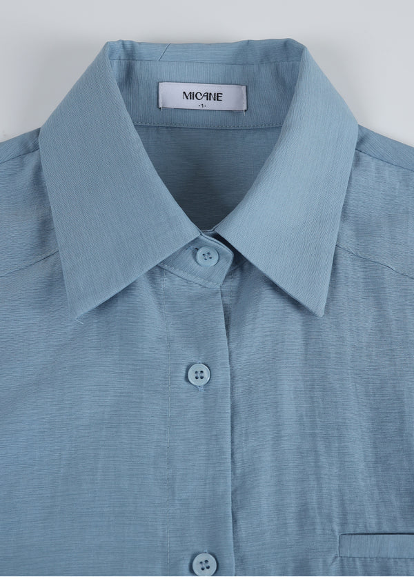 Liam Overfit Linen Shirt