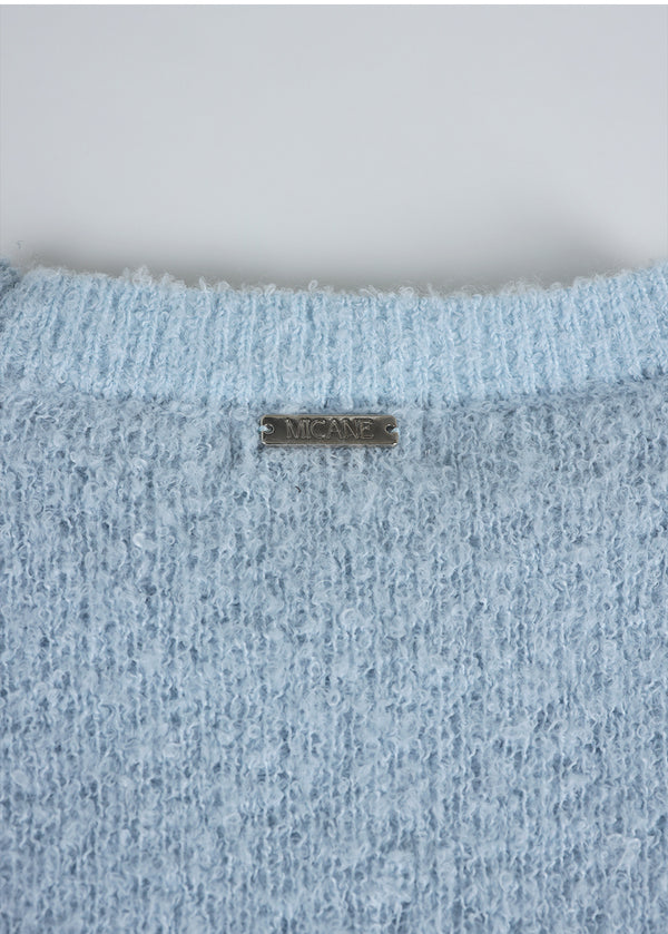 Liber Overfrt Boucle Knit