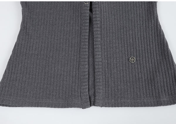 Luculent Eyelet Cardigan