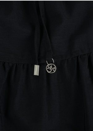 Lyra Cancan Shirring Long Skirt