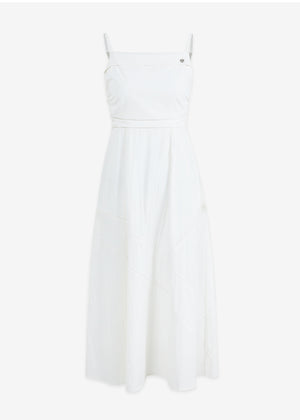 Mesmerize Bustier Shirring Lace Dress