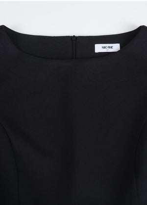 Mogan H-line Long Dress