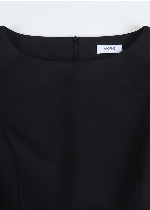 Mogan H-line Long Dress