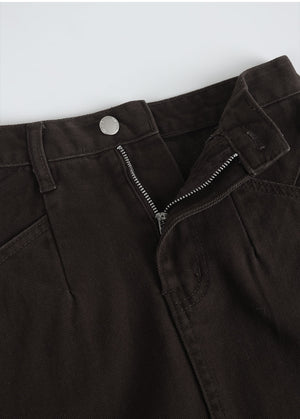 Muffin Fringe H-line Skirt