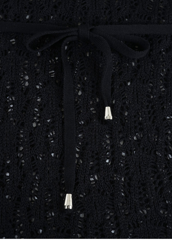 Nana Over Fit Netting Knit-Strap Setup