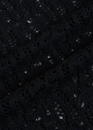 Nana Over Fit Netting Knit-Strap Setup