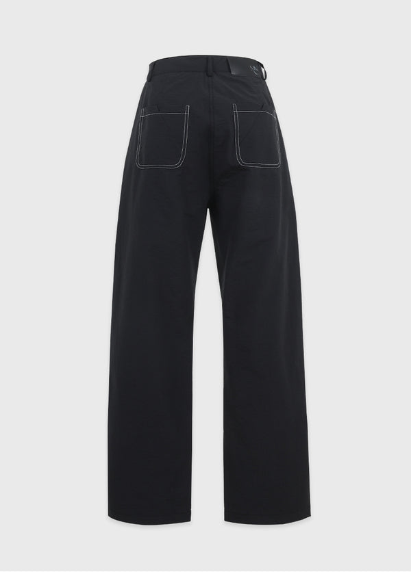 Nina Back Stitch Wide Pants