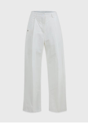 Nina Back Stitch Wide Pants