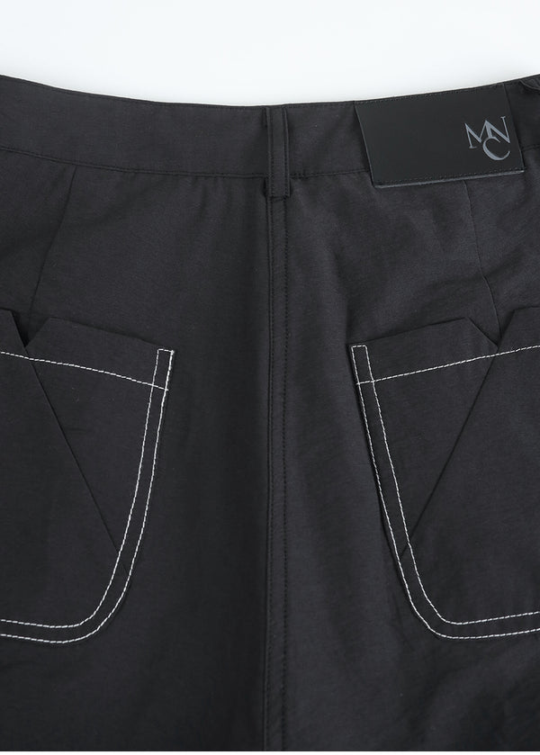 Nina Back Stitch Wide Pants