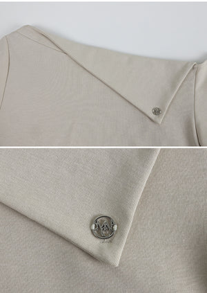 Objet One Shoulder Tee