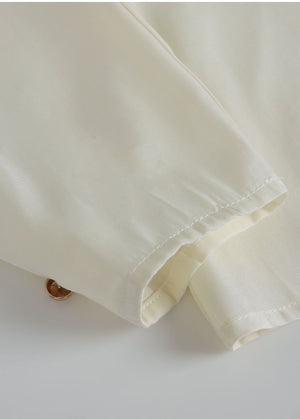 Ondine Tie Bustier layered Blouse