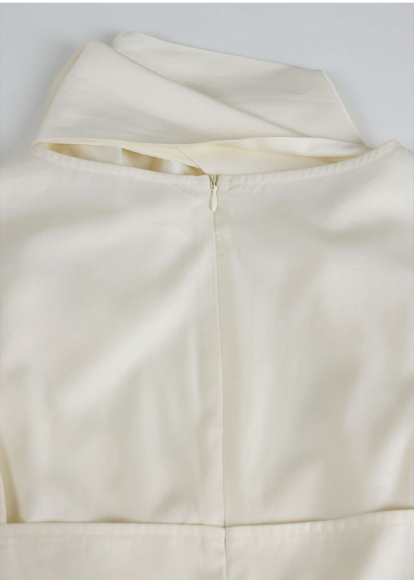 Ondine Tie Bustier layered Blouse