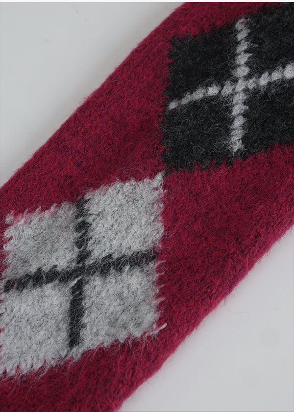 Ruby Tie Set Double Button Knit