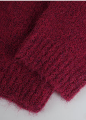 Ruby Tie Set Double Button Knit