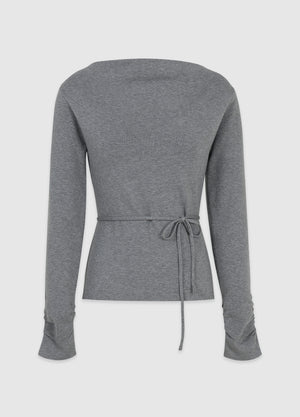 Sadie Cowl Neck Strap Knit