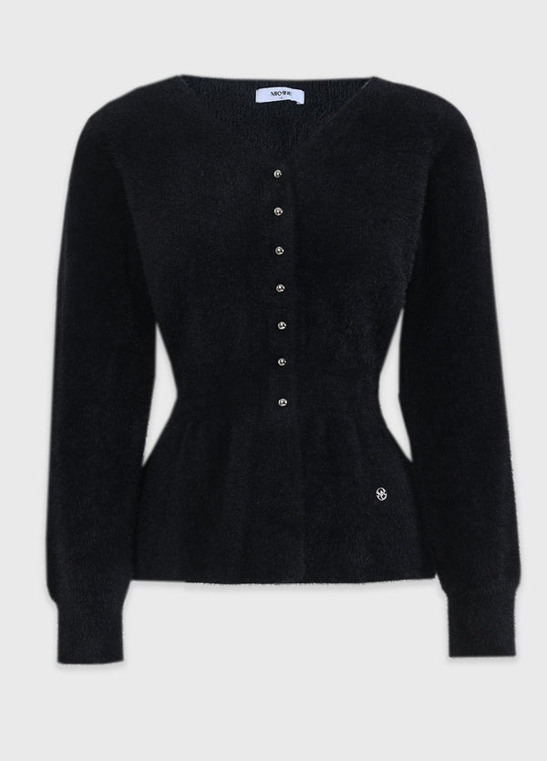 Slither Hairy Flare Cardigan