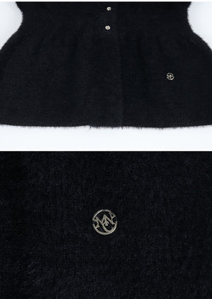 Slither Hairy Flare Cardigan