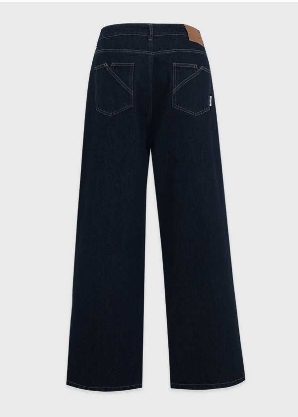 Snell Straight Fit Raw Denim Pants