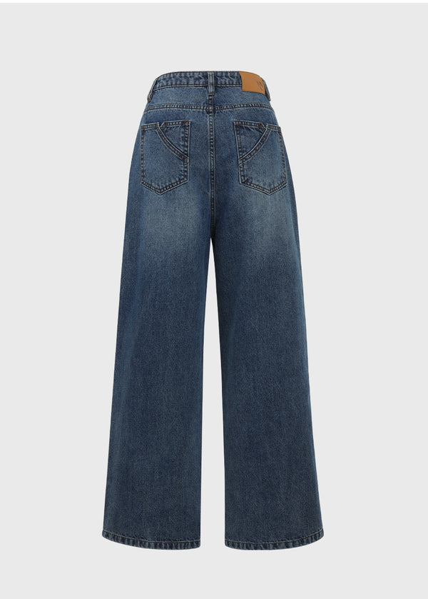 Snell Straight Fit Raw Denim Pants_M
