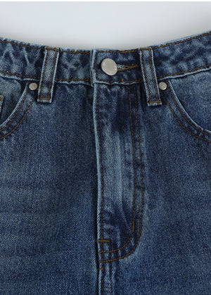 Snell Straight Fit Raw Denim Pants_M