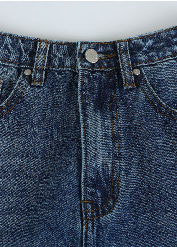 Snell Straight Fit Raw Denim Pants_M