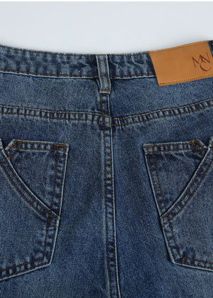 Snell Straight Fit Raw Denim Pants_M