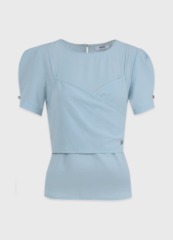 Twinkling Bustier Blouse