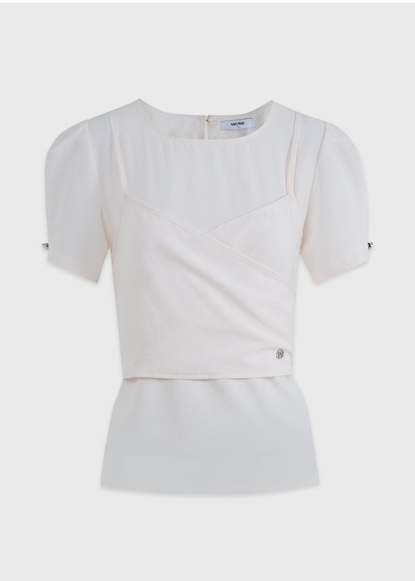 Twinkling Bustier Blouse