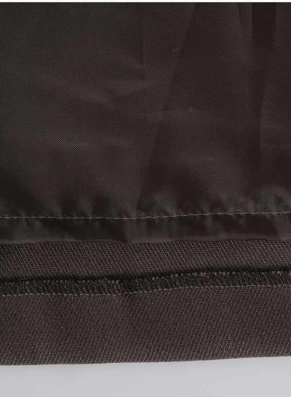 Urbane Pleats Long Skirt-Belt Set Black
