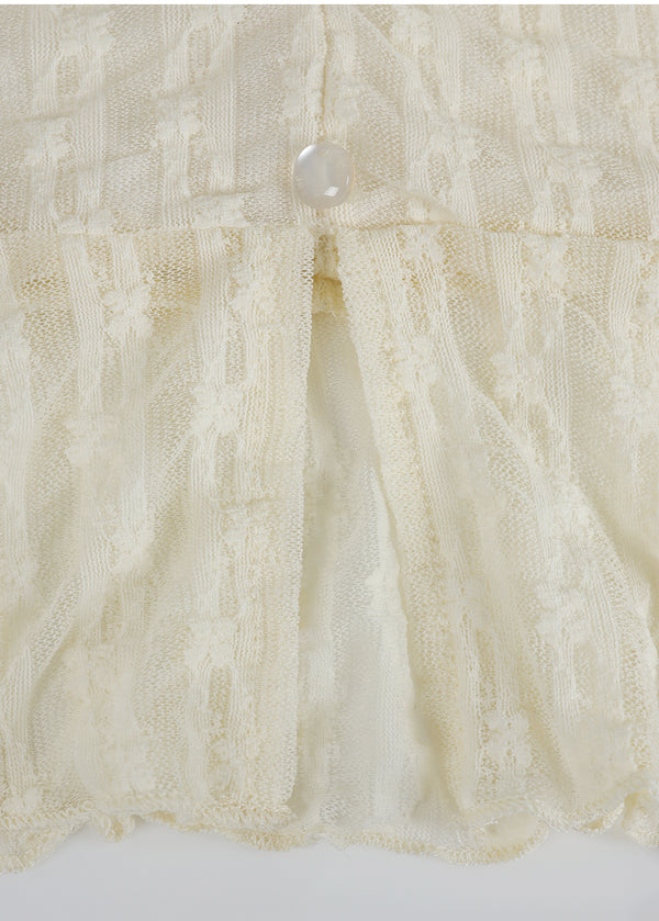 Vega Lace Tie Blouse